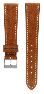 Stitched Leather Strap for Smart Watch