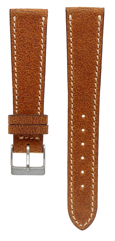 Stitched Leather Strap for Smart Watch